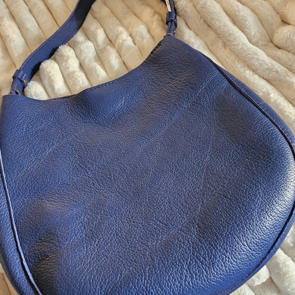 Portland Leather Large Olivia Molino Blue - Picture 4 of 7
